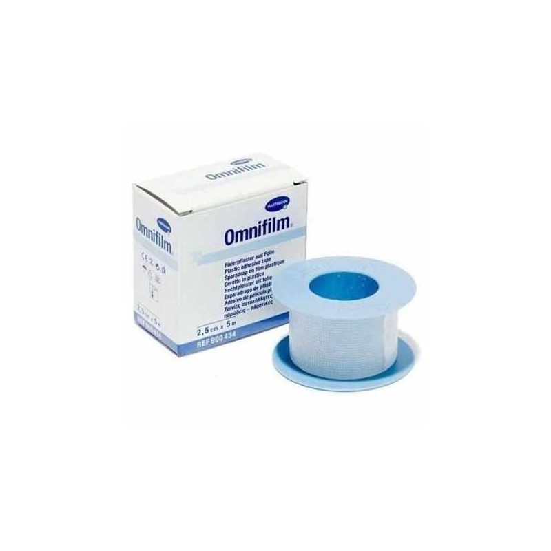 ESPARADRAPO HIPOALERGICO OMNIFILM FILM TRANSPARENTE 2,50 cm x 5 m