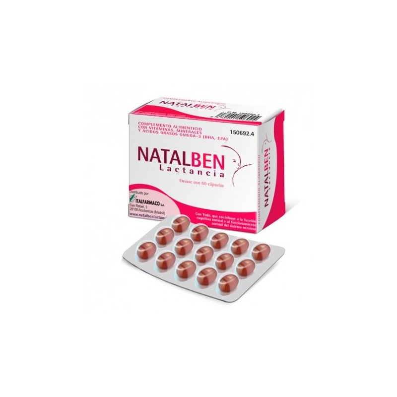 NATALBEN LACTANCIA 60 CAPSULAS
