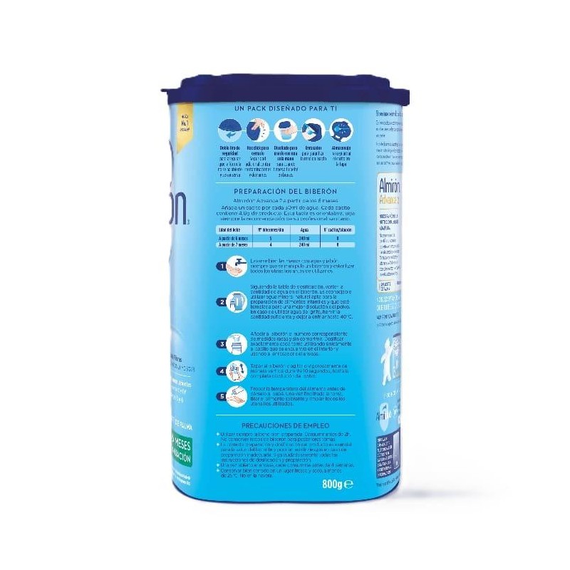 ALMIRON ADVANCE 2 POLVO 800 G