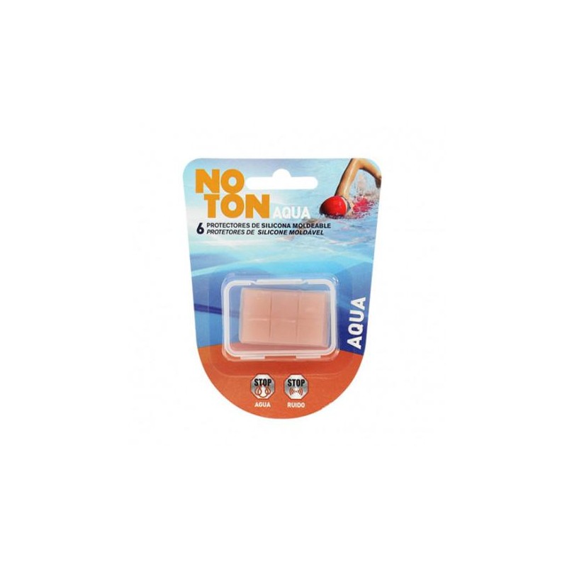 TAPONES OIDOS SILICONA NOTON PROTECTORES 6 UNIDADES