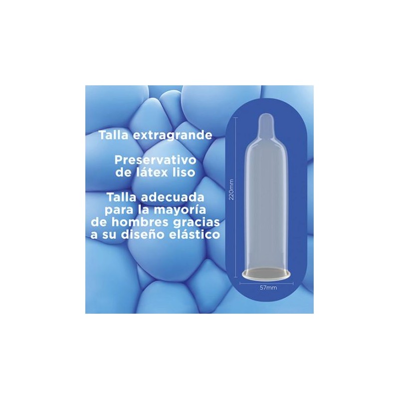 DUREX NATURAL XL PRESERVATIVOS 12 UNIDADES