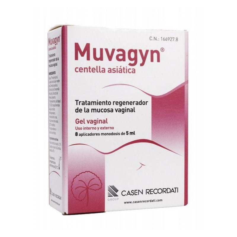 MUVAGYN CENTELLA ASIATICA MONODOSIS 5 ML 8 APLICACIONES