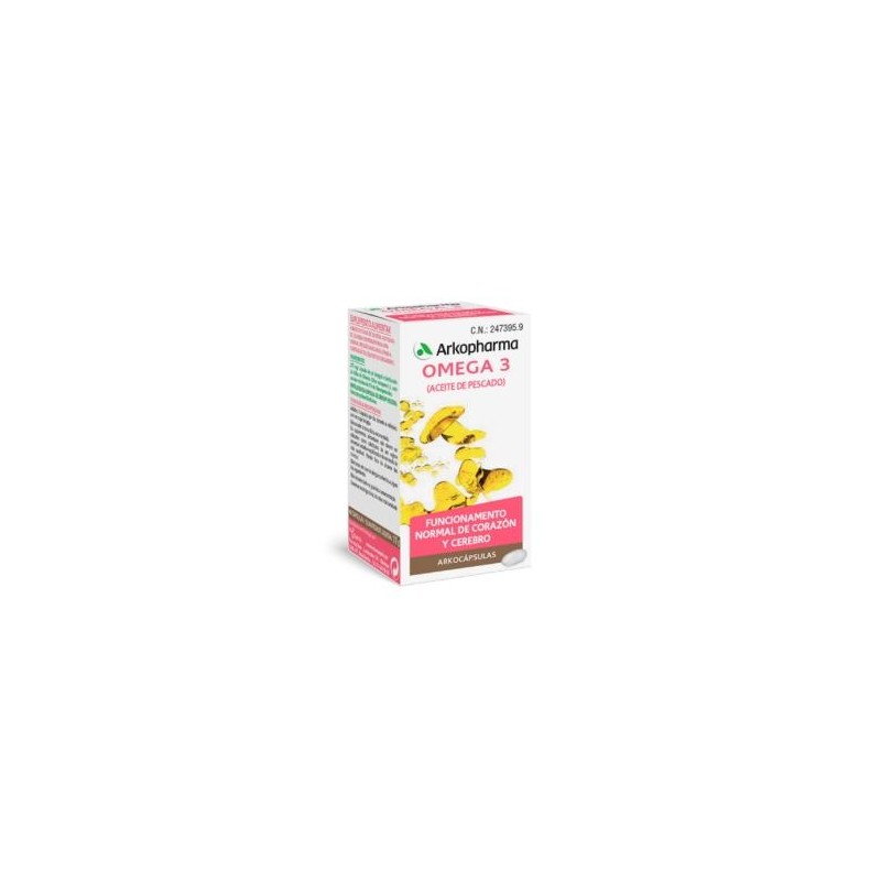 ARKOCAPS ACEITE SALMON 100 PERLAS