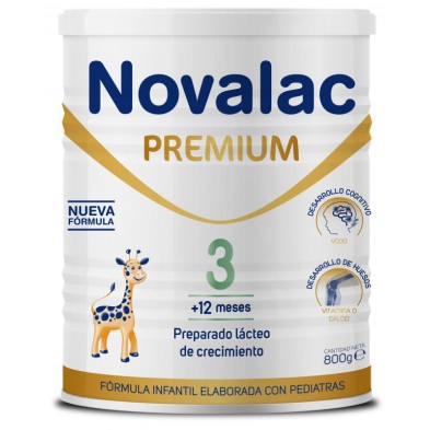 NOVALAC PREMIUM 3 LECHE PARA LACTANTES 800 GR