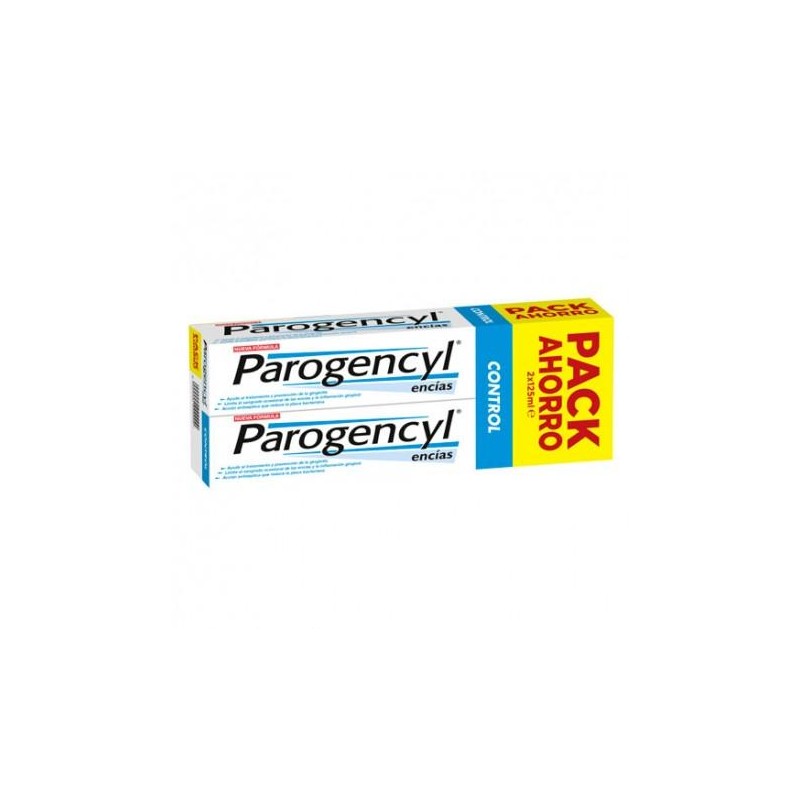 PAROGENCYL CONTROL PASTA DENTAL DUPLO 125 ML 2 UNIDADES