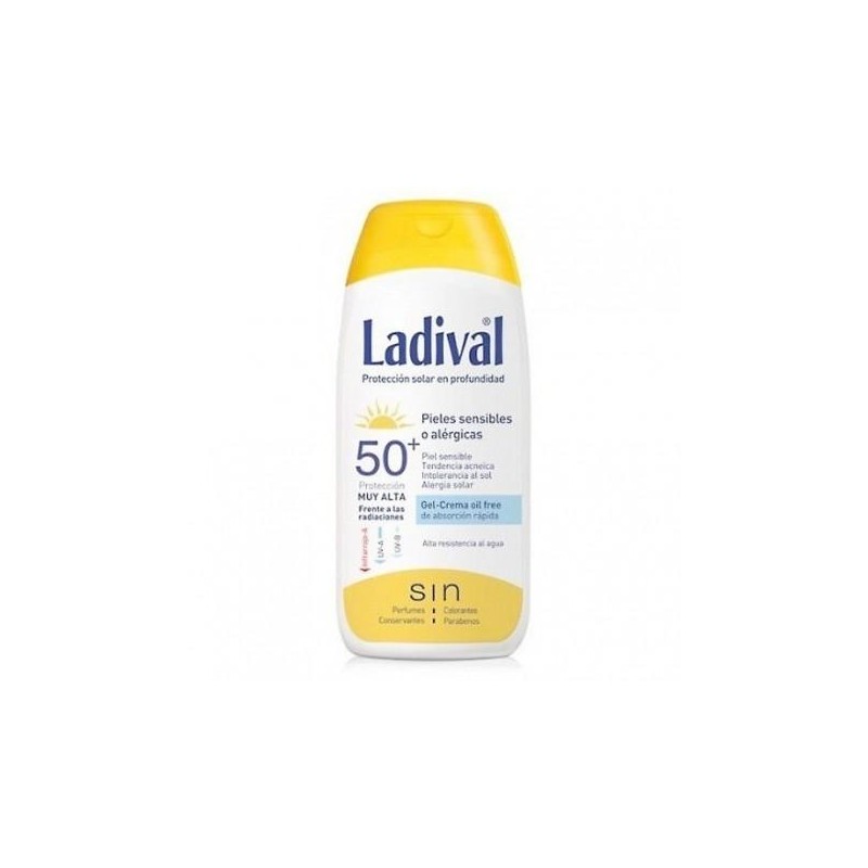 LADIVAL ALLERG FOTOPROTECTOR FPS 50+ MUY ALTA GEL CREMA 200 ML