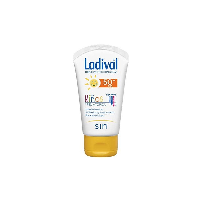 LADIVAL NIÑOS LECHE FPS 50 75 ML