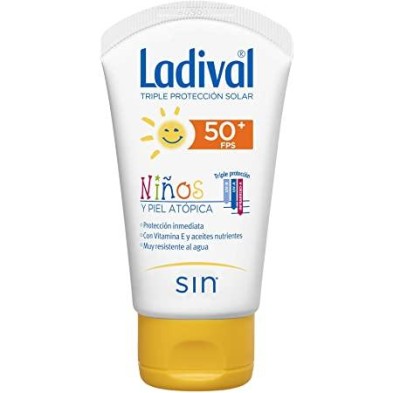 LADIVAL NIÑOS LECHE FPS 50 75 ML