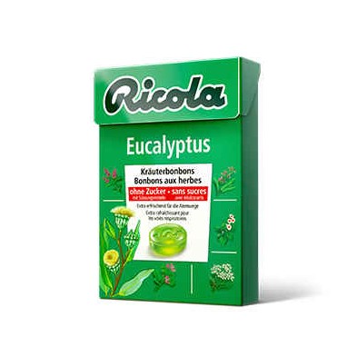 RICOLA CARAMELO EUCALIPTO