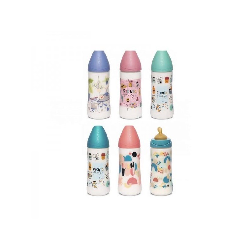 SUAVINEX BIBERON TETINA ANATOMICA SILICONA FLUJO DENSO +6 MESES 1 UNIDAD