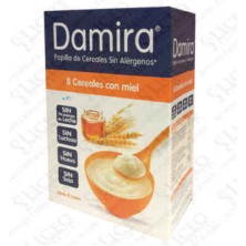 DAMIRA PAPILLA 8 CEREALES CON MIEL 600 G (300 G