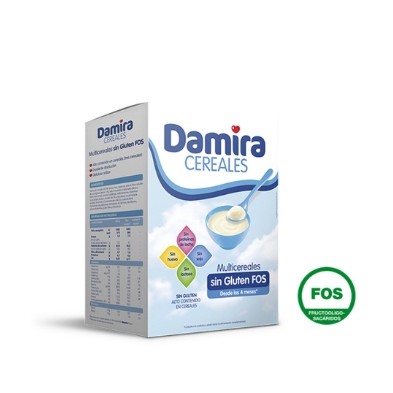 DAMIRA PAPILLA CEREALES SIN GLUTEN CON FOS 600 G