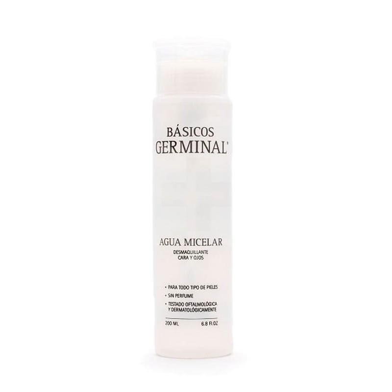 BASICOS GERMINAL PARA CARA Y OJOS AGUA MICELAR DESMAQUILLANTE 200 ML