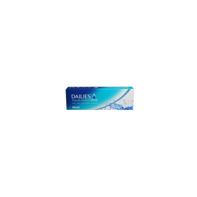 LENTES DE CONTACTO DAILIES AQUA CONFORT PLUS 30 UNIDADES