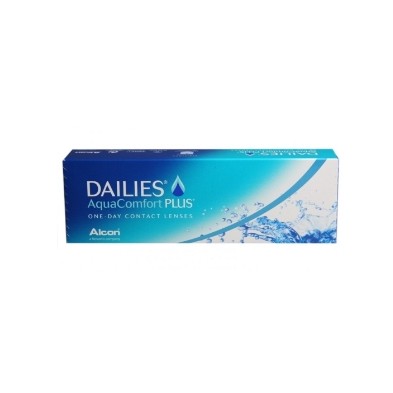 LENTES DE CONTACTO DAILIES AQUA CONFORT PLUS 30 UNIDADES