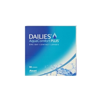 LENTES DE CONTACTO CIBA VISION DAILES AQUA CONFORT PLUS 90 UNIDADES