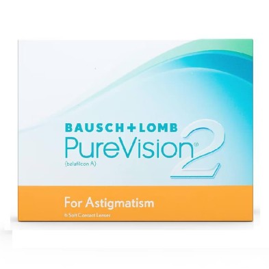 LENTES DE CONTACTO BAUSCH & LOMB TORICA PUREVISION 2 6 UNIDADES