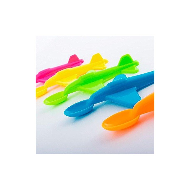 NEON KIDS AEROPLANO CUCHARA COLORES