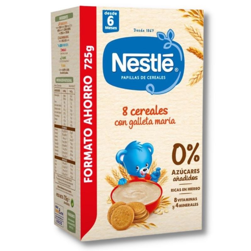 NESTLE PAPILLA 8 CEREALES GALLETA MARIA 725 G 2