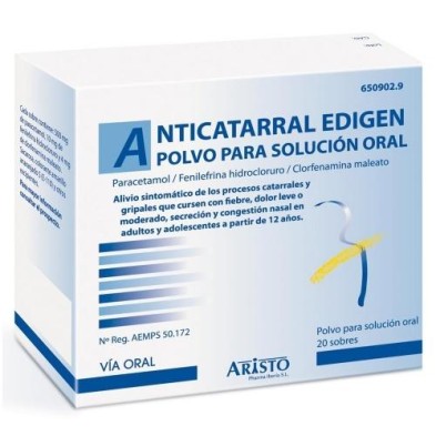 ANTICATARRAL EDIGEN 20 SOBRES
