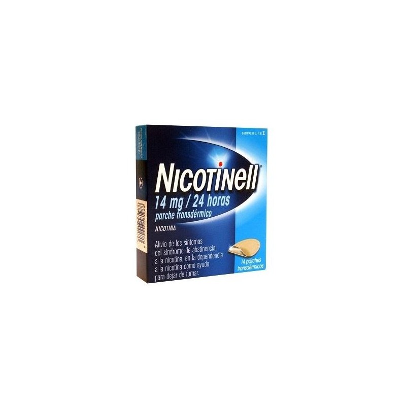 NICOTINELL 14 MG/24 H 14 PARCHES TRANSDERMICOS 3