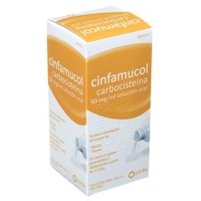CINFAMUCOL CARBOCISTEINA 50 MG/ML SOLUCION ORAL