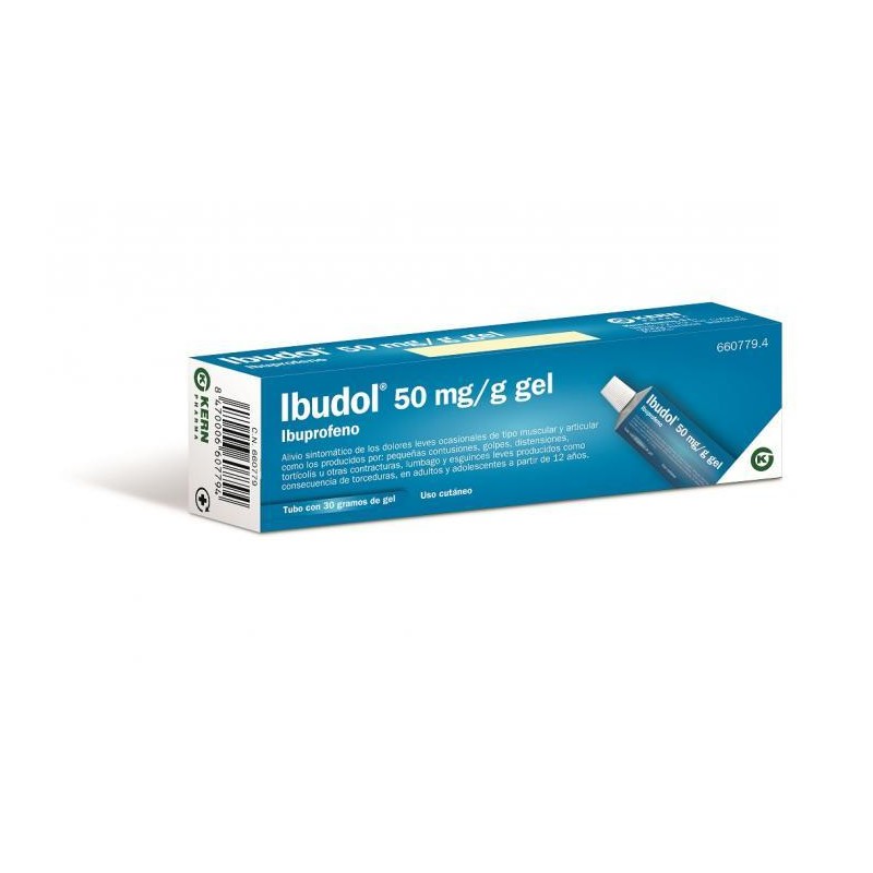 IBUDOL 50 MG/G GEL TOPICO 30 G