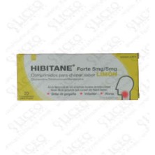 HIBITANE FORTE 20 COMPRIMIDOS PARA CHUPAR LIMON