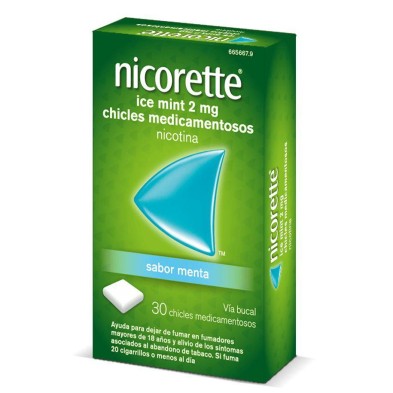 NICORETTE ICE MINT 2 MG 30 CHICLES