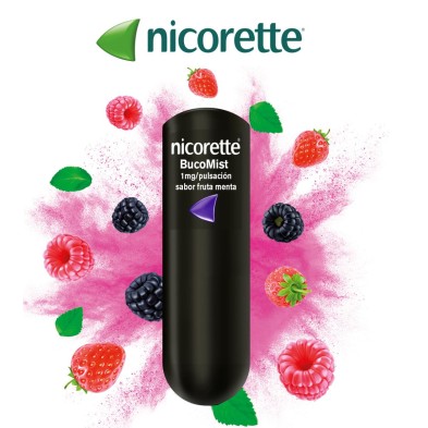 NICORETTE BUCOMIST 1 MG/PULVERIZACION 1 AEROSOL
