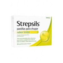 STREPSILS 24 PASTILLAS PARA CHUPAR LIMON