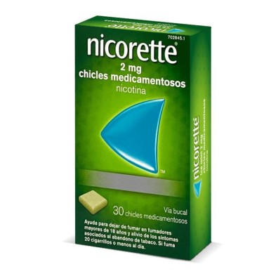 NICORETTE 2 MG 30 CHICLES