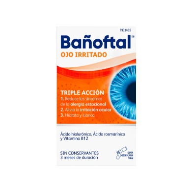 BAÑOFTAL OJO IRRITADO 1 ENVASE 10 ML