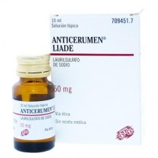 ANTICERUMEN LIADE 5% GOTAS OTICAS SOLUCION 10 ML