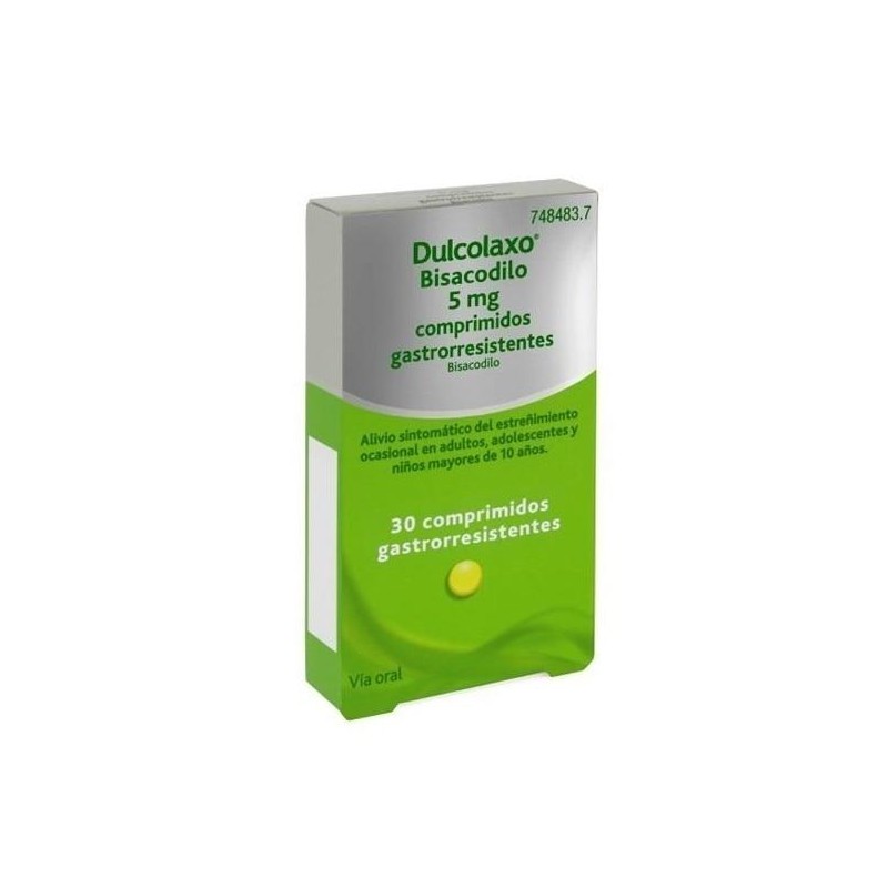 Dulcolaxo Pastillas 5 mg