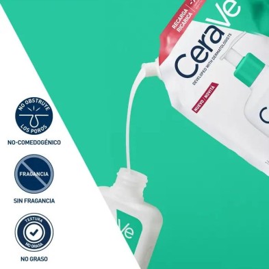 CERAVE LIMPIADOR ESPUMOSO  473 ML RECARGA