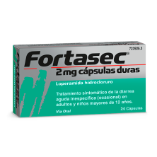 FORTASEC 2 MG 20 CAPSULAS