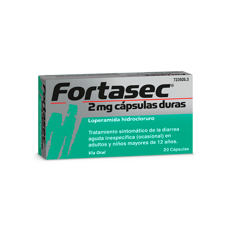 Fortasec 2mg 20 Cápsulas