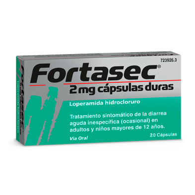 Fortasec 2mg 20 Cápsulas