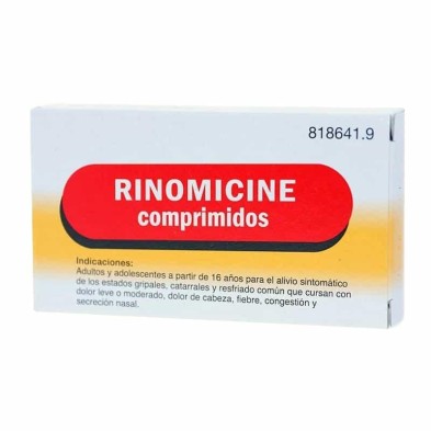 RINOMICINE ACTIVADA 10 COMPRIMIDOS