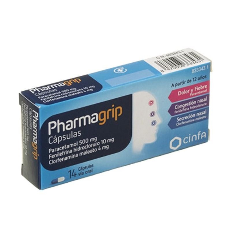 PHARMAGRIP 14 CAPSULAS