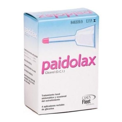 PAIDOLAX 3.28 ML SOLUCION RECTAL 4 ENEMAS 4 ML