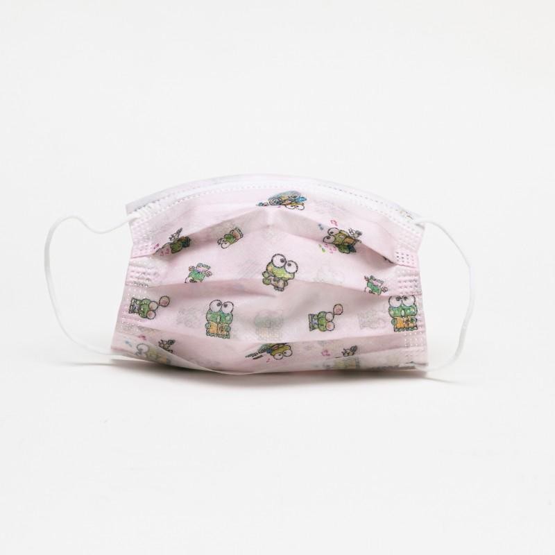 MASCARILLA FACIAL QUIRURGICA INFANTIL RANAS 10U