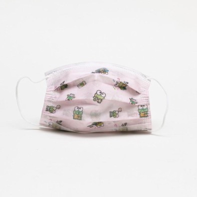 MASCARILLA FACIAL QUIRURGICA INFANTIL RANAS 10U