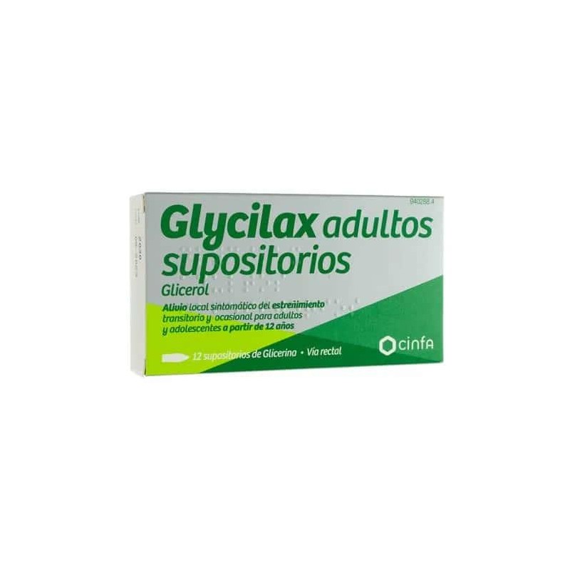 GLYCILAX ADULTOS SUPOSITORIOS