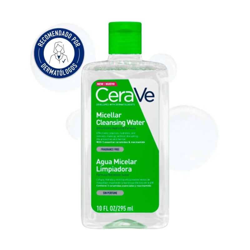 CERAVE AGUA MICELAR LIMPIADORA 295 ML