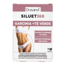 DRASANVI SILUET 360º GARCINIA + TE VERDE 30 COMPRIMIDOS
