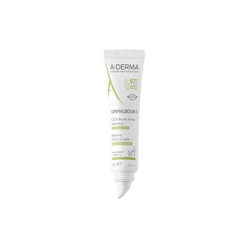 A-DERMA DERMALIBOUR+ CICA-BALSAMO LAB 15 ML