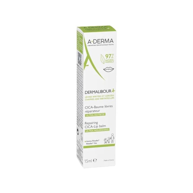 A-DERMA DERMALIBOUR+ CICA-BALSAMO LAB 15 ML