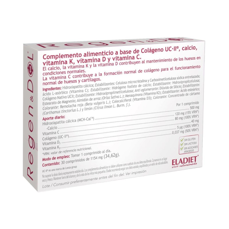 REGENDOL COLAGENO UCII 30 COMPRIMIDOS